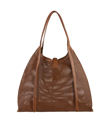 BOLSA TOTE GRANDE LUIZA BARCELOS CARAMELO