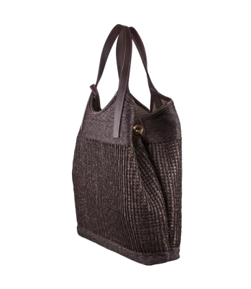 BOLSA TOTE GRANDE LUIZA BARCELOS MARROM