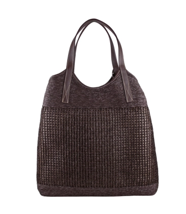 BOLSA TOTE GRANDE LUIZA BARCELOS MARROM