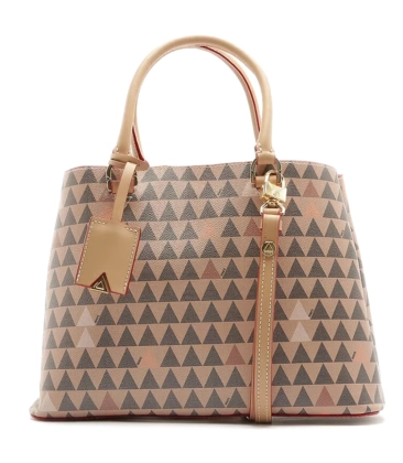 BOLSA TOTE LARA NEW TRIANGLE SCHUTZ BEGE