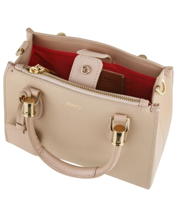 BOLSA TOTE MÉDIA LORENA SCHUTZ BEGE