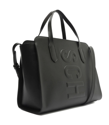 BOLSA TOTE MÉDIA TASSY SCHUTZ PRETO