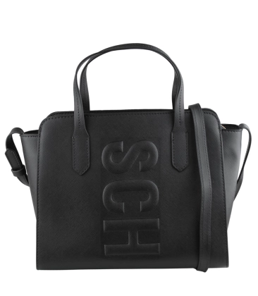 BOLSA TOTE MÉDIA TASSY SCHUTZ PRETO
