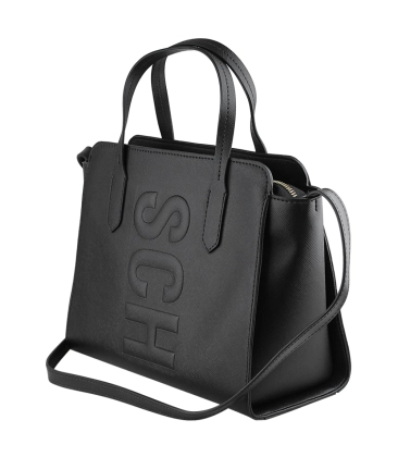 BOLSA TOTE MÉDIA TASSY SCHUTZ PRETO