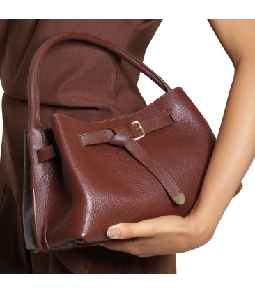 BOLSA TOTE MÉDIA AREZZO MARROM