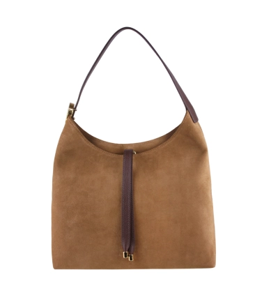 BOLSA TOTE PEQUENA LUIZA BARCELOS CARAMELO