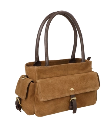 BOSLA GRANDE LUIZA BARCELOS CARAMELO