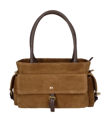 BOSLA GRANDE LUIZA BARCELOS CARAMELO