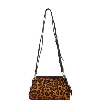 BOLSA MÉDIA LUIZA BARCELOS ANIMAL PRINT