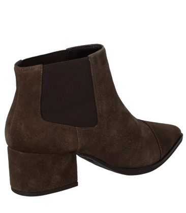 BOTA CHELSEA CANO CURTO LUIZA BARCELOS MARROM