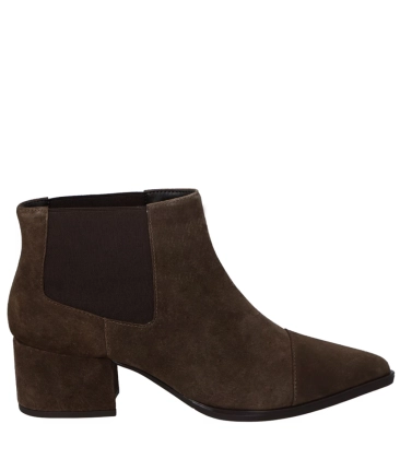 BOTA CHELSEA CANO CURTO LUIZA BARCELOS MARROM