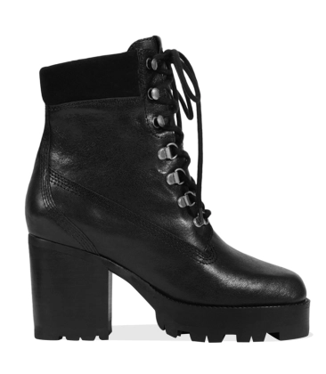 BOTA COTURNO 240 LACE SCHUTZ PRETO