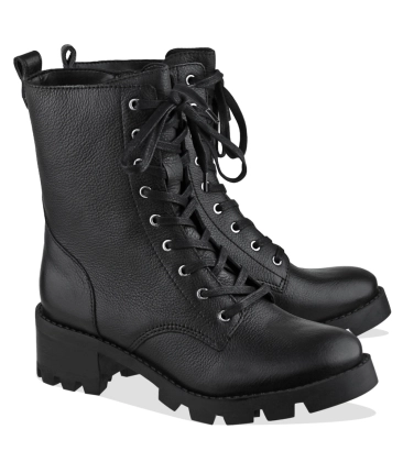 BOTA COTURNO CLÁSSICA SALTO MÉDIO SCHUTZ PRETO