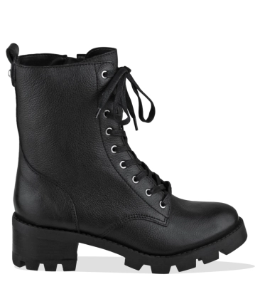 BOTA COTURNO CLÁSSICA SALTO MÉDIO SCHUTZ PRETO