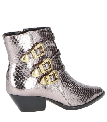 BOTA FIVELAS LUIZA BARCELOS PRATA