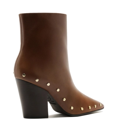 BOTA SALTO ALTO AREZZO MARROM