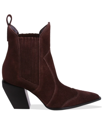 BOTA SALTO ALTO DOLLY SCHUTZ MARROM