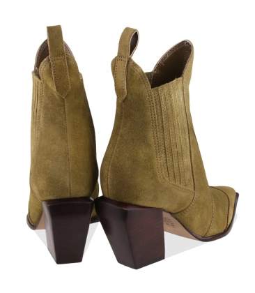 BOTA SALTO ALTO DOLLY SCHUTZ VERDE