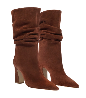 BOTA SALTO ALTO HARRIET SCHUTZ MARROM