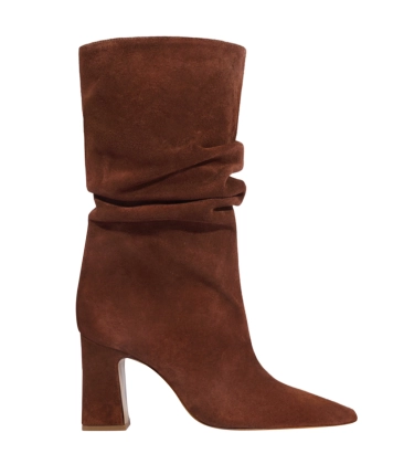 BOTA SALTO ALTO HARRIET SCHUTZ MARROM