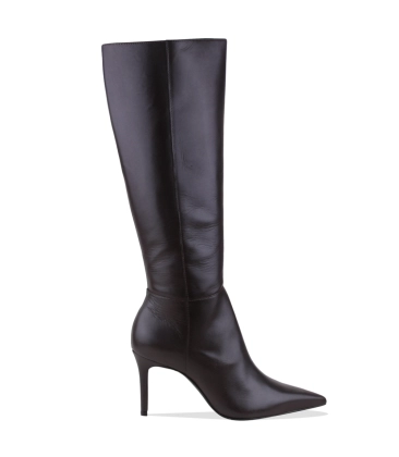 BOTA SALTO ALTO MIKKI UP SCHUTZ MARROM