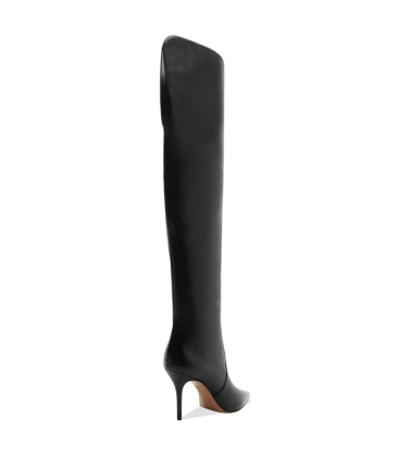BOTA SALTO ALTO OVER THE KNEE AREZZO PRETO