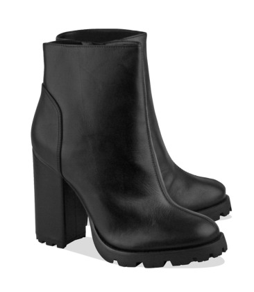 BOTA SALTO ALTO TRATORADA SCHUTZ PRETO