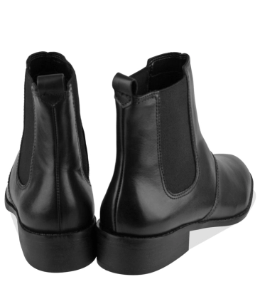 BOTA SALTO BAIXO AREZZO PRETO