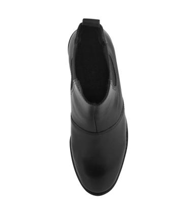 BOTA SALTO BAIXO AREZZO PRETO