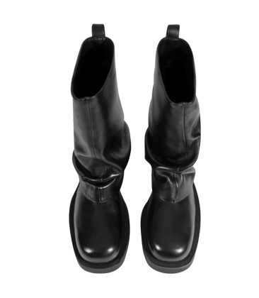 BOTA SALTO BAIXO KEIRA CLOAK SCHUTZ PRETO