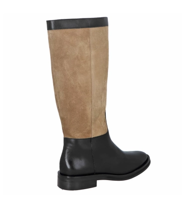 BOTA SALTO BAIXO LUIZA BARCELOS PRETO