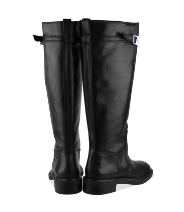 BOTA SALTO BAIXO SCHUTZ PRETO