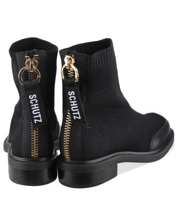 BOTA SALTO BAIXO SCHUTZ PRETO
