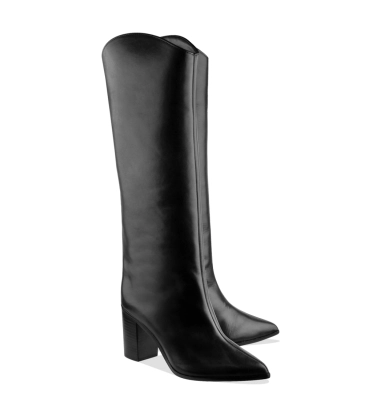 BOTA SALTO BLOCO ALTO MARYANA SCHUTZ PRETO