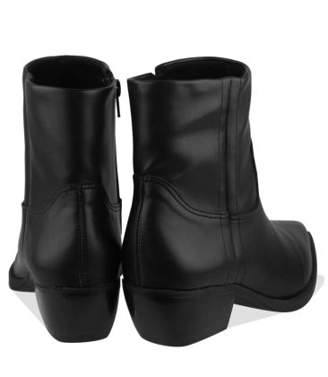 BOTA SALTO MÉDIO AREZZO PRETO