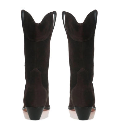 BOTA SALTO MÉDIO BECA PAULA TORRES MARROM