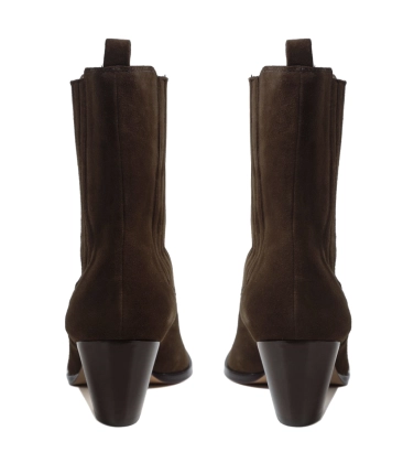 BOTA SALTO MÉDIO CICI BY MARIAH BERNARDES PAULA TORRES MARROM