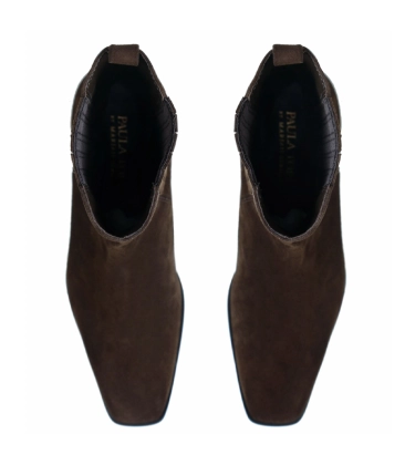 BOTA SALTO MÉDIO CICI BY MARIAH BERNARDES PAULA TORRES MARROM