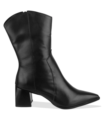 BOTA SALTO MÉDIO ESSENCIAIS LUIZA BARCELOS PRETO