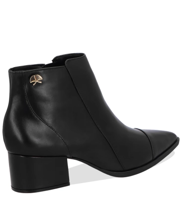 BOTA SALTO MÉDIO ESSENCIAIS LUIZA BARCELOS PRETO