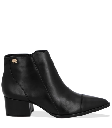 BOTA SALTO MÉDIO ESSENCIAIS LUIZA BARCELOS PRETO