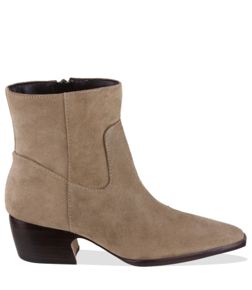 BOTA SALTO MÉDIO LUIZA BARCELOS BEGE