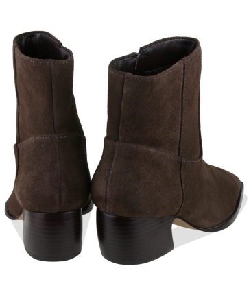 BOTA SALTO MÉDIO LUIZA BARCELOS MARROM