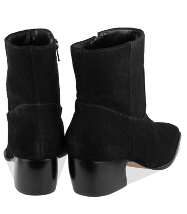 BOTA SALTO MÉDIO LUIZA BARCELOS PRETO