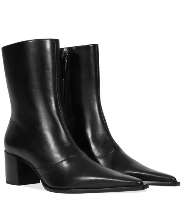 BOTA SALTO MÉDIO RAFFAELA MID SCHUTZ PRETO