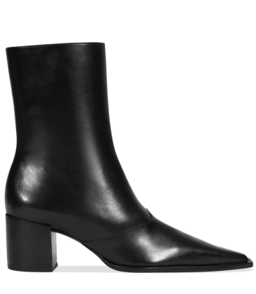 BOTA SALTO MÉDIO RAFFAELA MID SCHUTZ PRETO