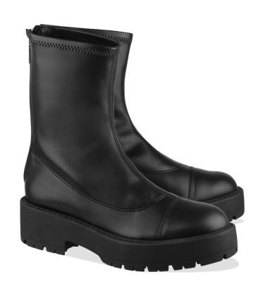 BOTA TRATORADA SALTO BAIXO RITA SCHUTZ PRETO