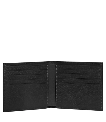 CARTEIRA COACH NEW YORK DOUBLE BILLFOLD PRETO