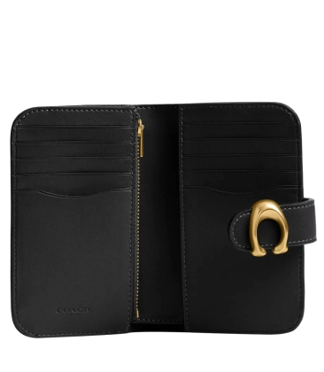CARTEIRA COACH NEW YORK TABBY MEDIUM PRETO