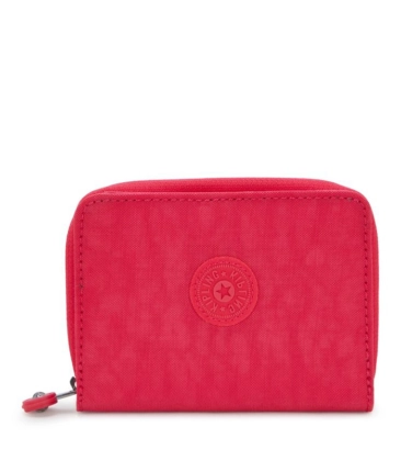 CARTEIRA KIPLING MONEY LOVE RESORT PINK ROSA